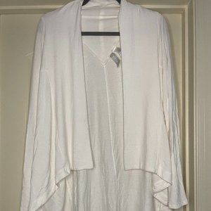 Off white Athleta Cardigan Size medium